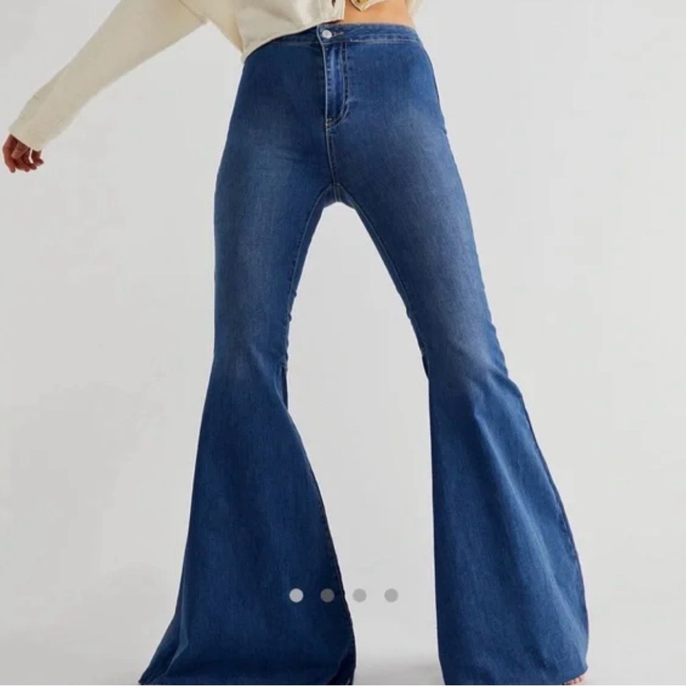 We the Free Float On bell bottoms